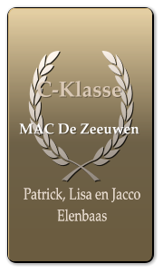 C-Klasse  MAC De Zeeuwen       Patrick, Lisa en Jacco Elenbaas Patrick, Lisa en Jacco Elenbaas